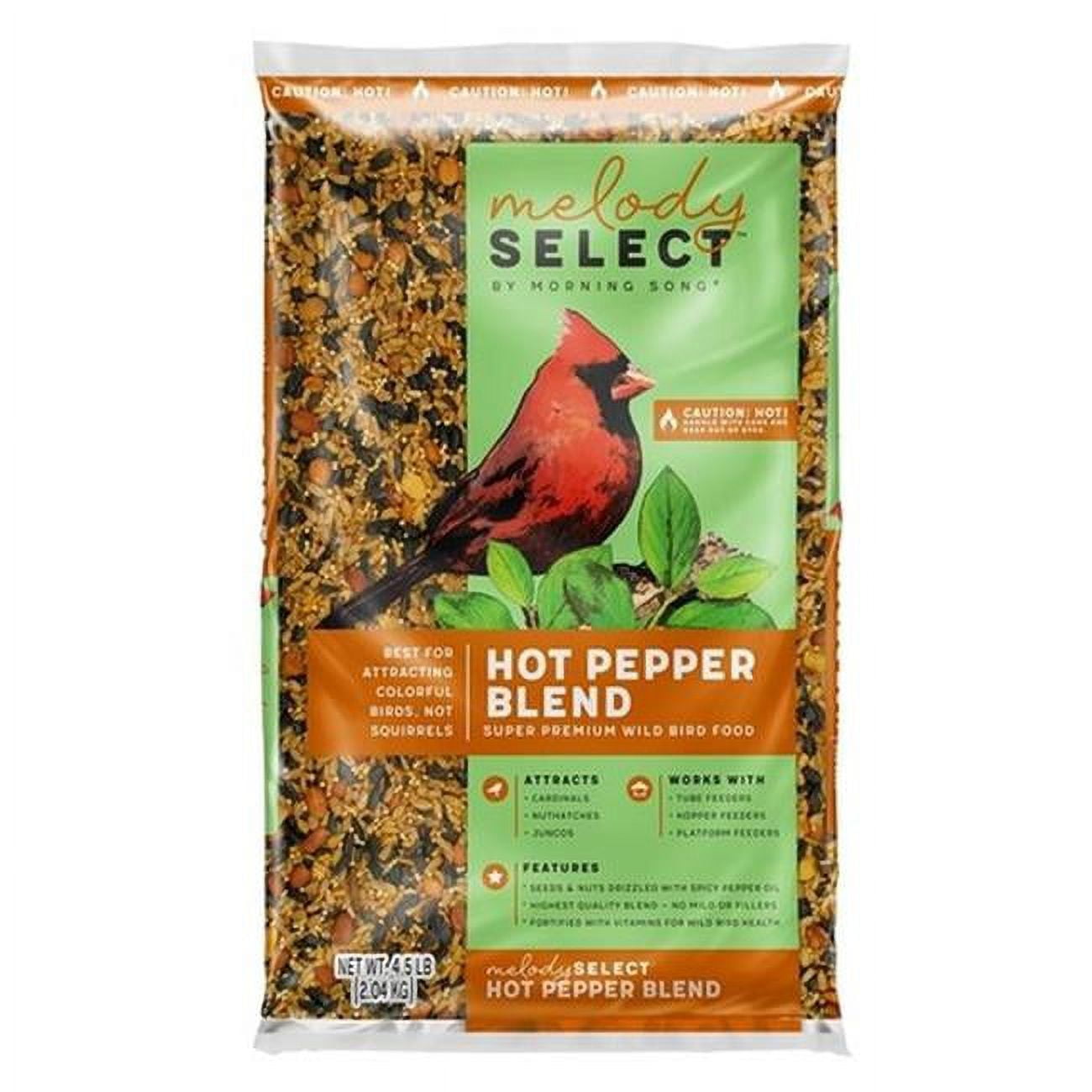 Picture of Morning Song 14059 5 lbs Melody Select Series Hot Pepper Blend Seed Bird Food