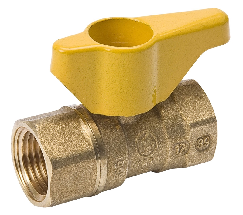 110-223HN 0.5 in. Brass Gas Ball Valve