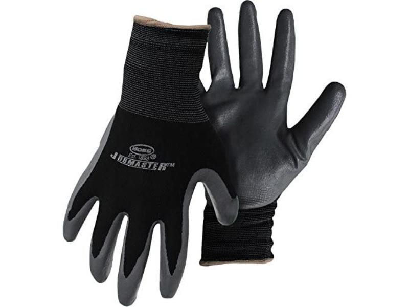 Boss Manufacturing B31191-L Nylon Jobmaster Gloves with Nitrate, Black - Large -  Boss Manufacturing company Inc