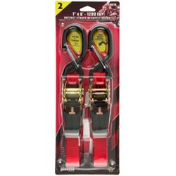 5710 1 in. x 6 ft. Strap with Safety Hook, Red