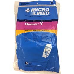Picture of Esso HR-1495-9 Hoover Style Y Microlined Vacuum Bag - Pack of 9