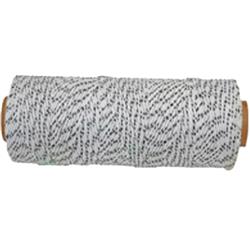 8 oz, No.18 x 500 ft. Nylon Bondeed Twine, Yellow & Black