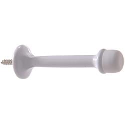 3 in. Standard Rigid Door Stop, White