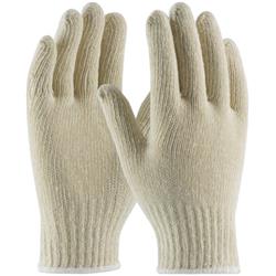 Heavy Weight Seamless Knit Cotton/Polyester Glove, 7 Gauge Natural, 12PK
