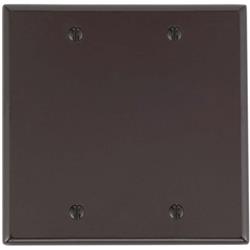 Picture of Cooper Wiring 2137B-BOX 2 Gang Blank Plate - Brown