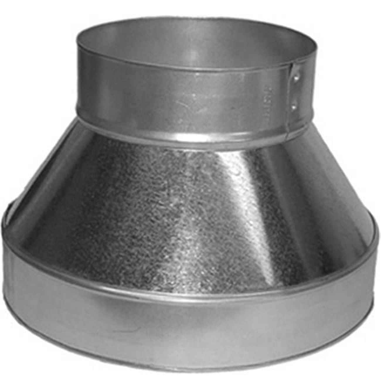 8 x 6 in. Galvanized Increaser & Reducer No End Crimped