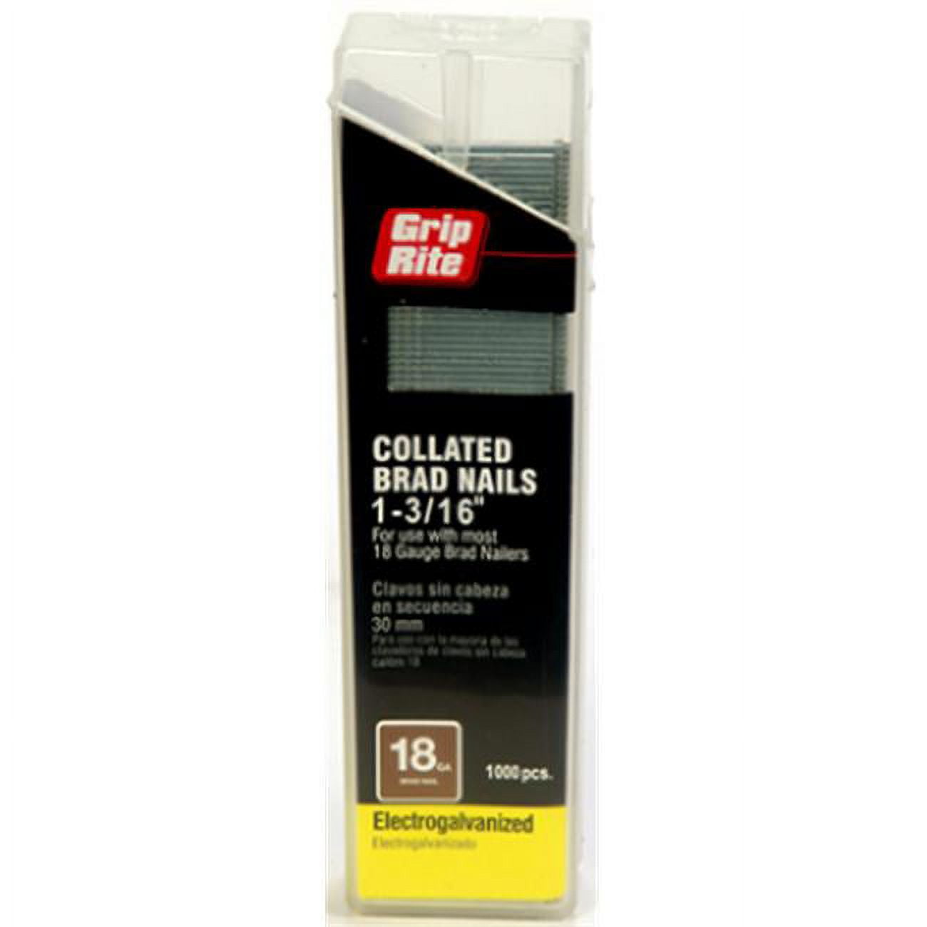 2.5 in. 16-Gauge Galvanized Straight Finish Nails
