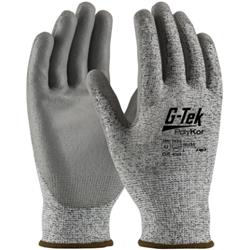 Protective Industrial Products Gloves Salt & Pepper Seamless Knit G-Tek PolyKor Blended Large 12 Pairs Size Large - 16-150/L