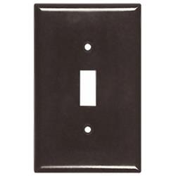 Picture of Cooper Wiring 2034V-BOX 1 Gang Fourth Duplex Receptacle Switch Plate