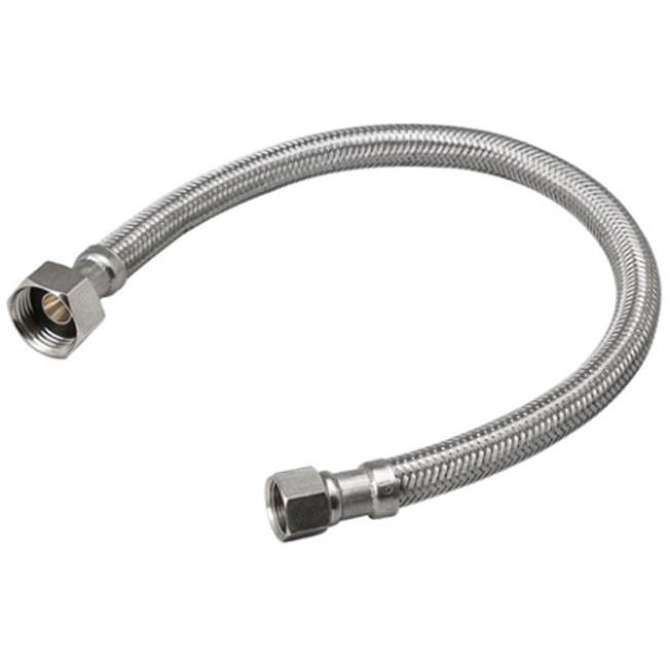 B & K Industries 496-005 Stainless Steel Faucet Connector - 30 x 0.37 x 0.5 in -  B&K Industries Inc