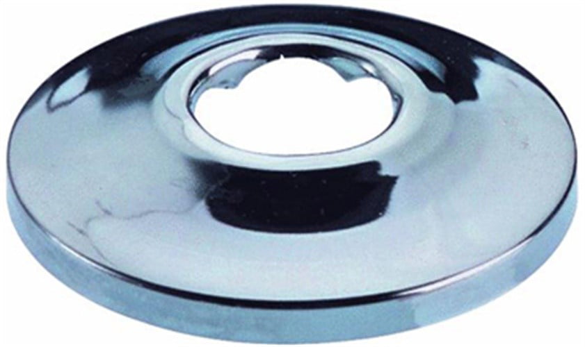 B & K Industries 158-604 0.75 in. Escutcheon Low Pattern Chrome-Plated Steel