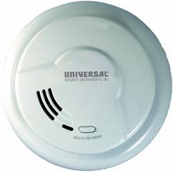 976LR Battery-Operated Ionization Smoke & Fire Alarm -  Universal Security Instruments