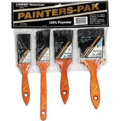 Linzer Products 77089111101 A1111S Utility Brush Set - Pack of 4