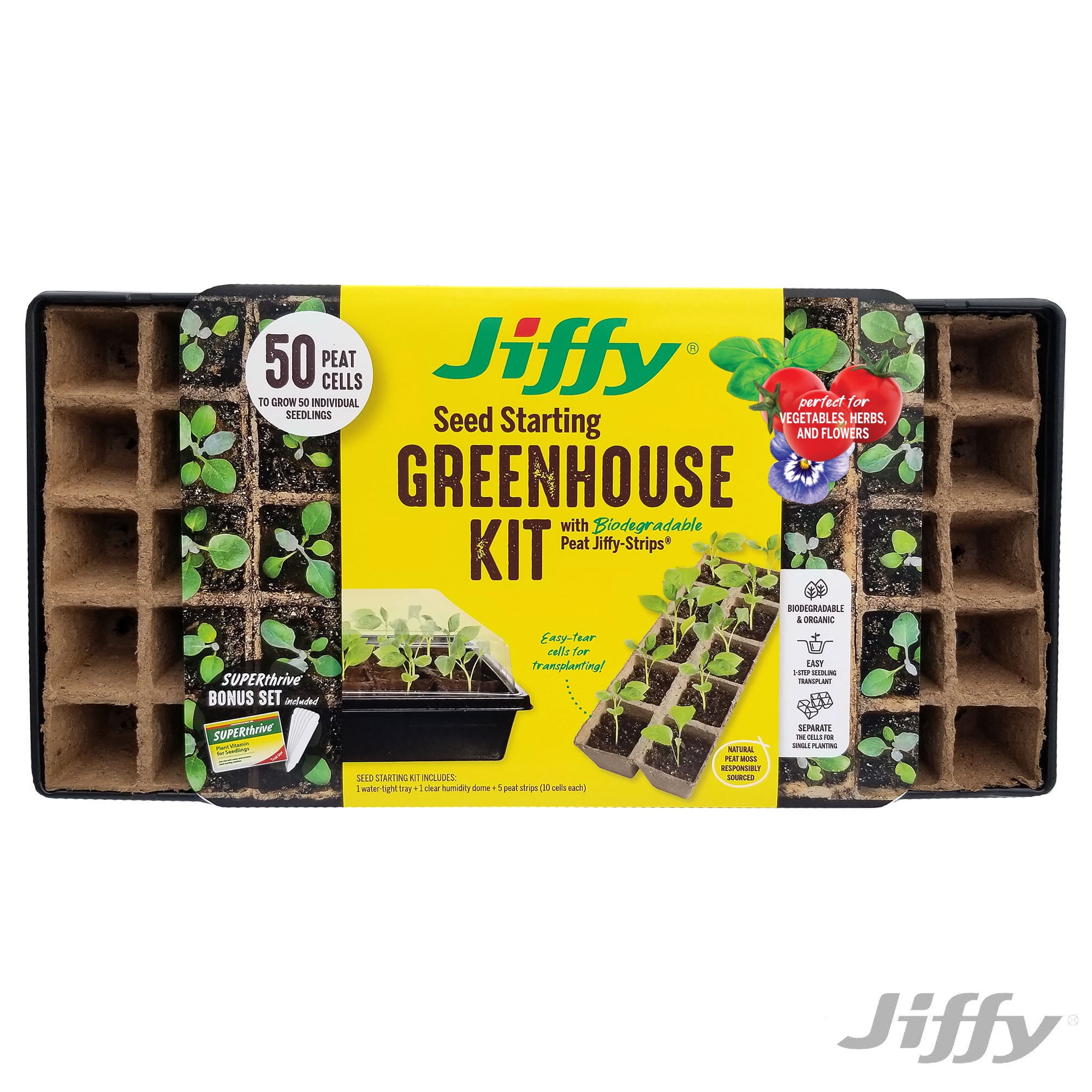 Greenhouse Peat Strips Super Thrive