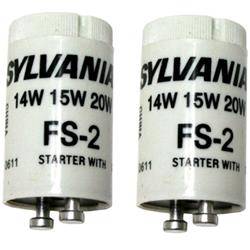 Picture of Osram Sylvania 42938 FS-2 Fluorescent Starter&#44; Black - Pack of 2