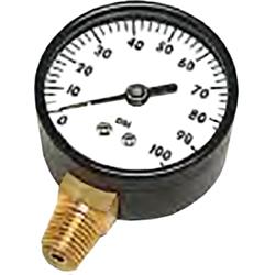 Picture of Boshart Industries PENL-PG030 0-30 Psi 0.25 in. MPT Lower Mount Brass Connection Pressure Gauge