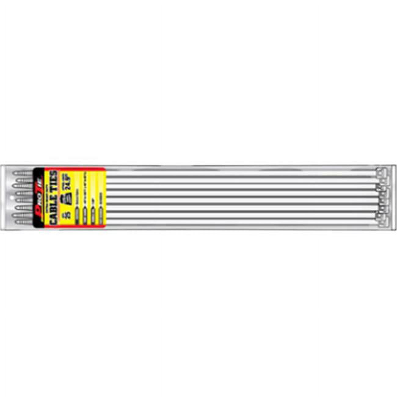 36.5 in. Extra Heavy Duty Standard Cable Ties, Natural - Pack of 10