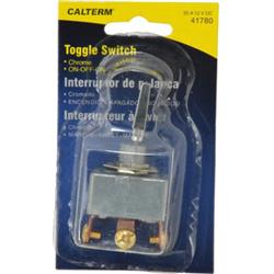 Picture of Calterm 41780 Heavy Duty 2 Circuit Toggle Switch&#44; Chrome & Black