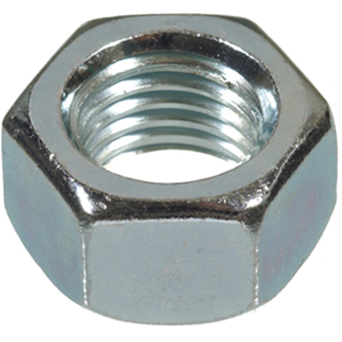 0.75 in.-10 Zinc Plated Coarse Thread Hex Nut - Pack of 20