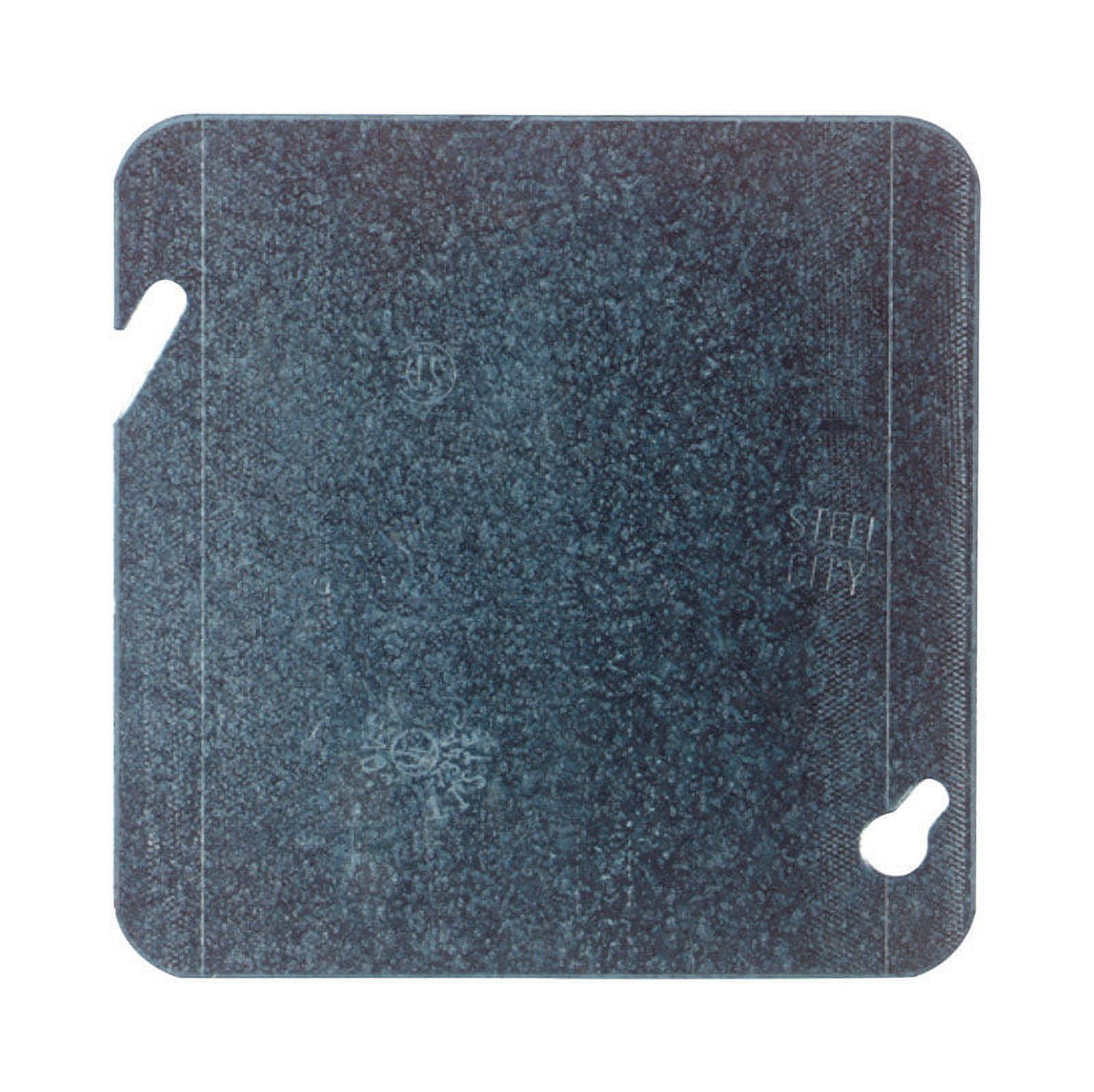 Picture of Thomas & Betts 72 C 1 4.19 in. Pre-Galvanized Steel Flat & Blank Square Box Cover