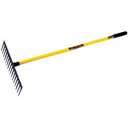 42390 64 in. 16 Straight Tines Level Head Rake