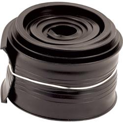 Metal Door Bottom Seal, Black Vinyl, Fits Clopay, 16 ft. (Single Pack)