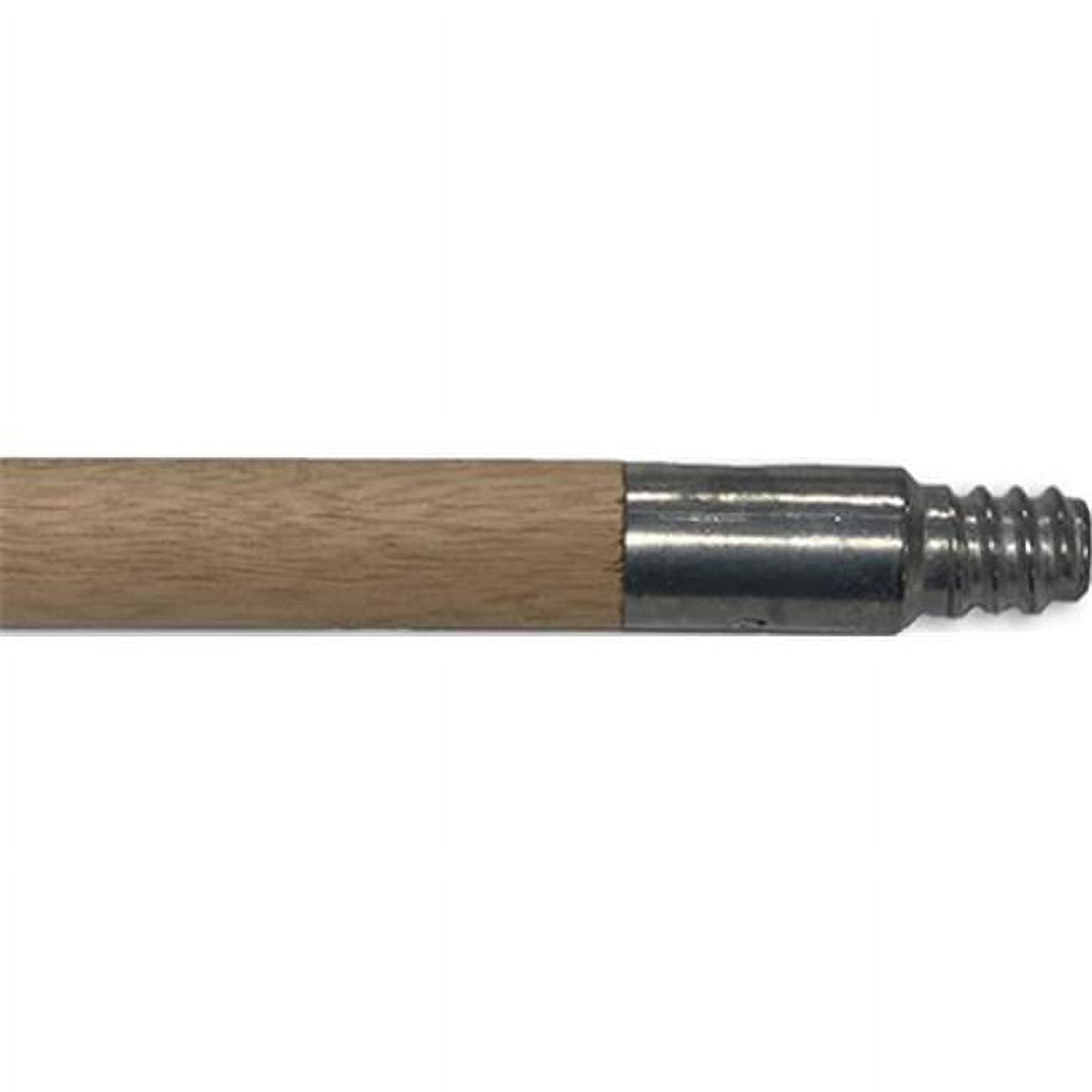 0.94 x 72 in. Thread Wood Handle with Metal End