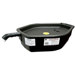 15 qt. Closed Top Oil Recovery Drain Pan, Black