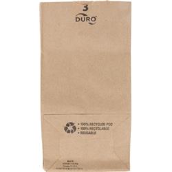 Picture of Duro 71003 3 lbs Bulwark Plain Paper Bag - Pack of 400