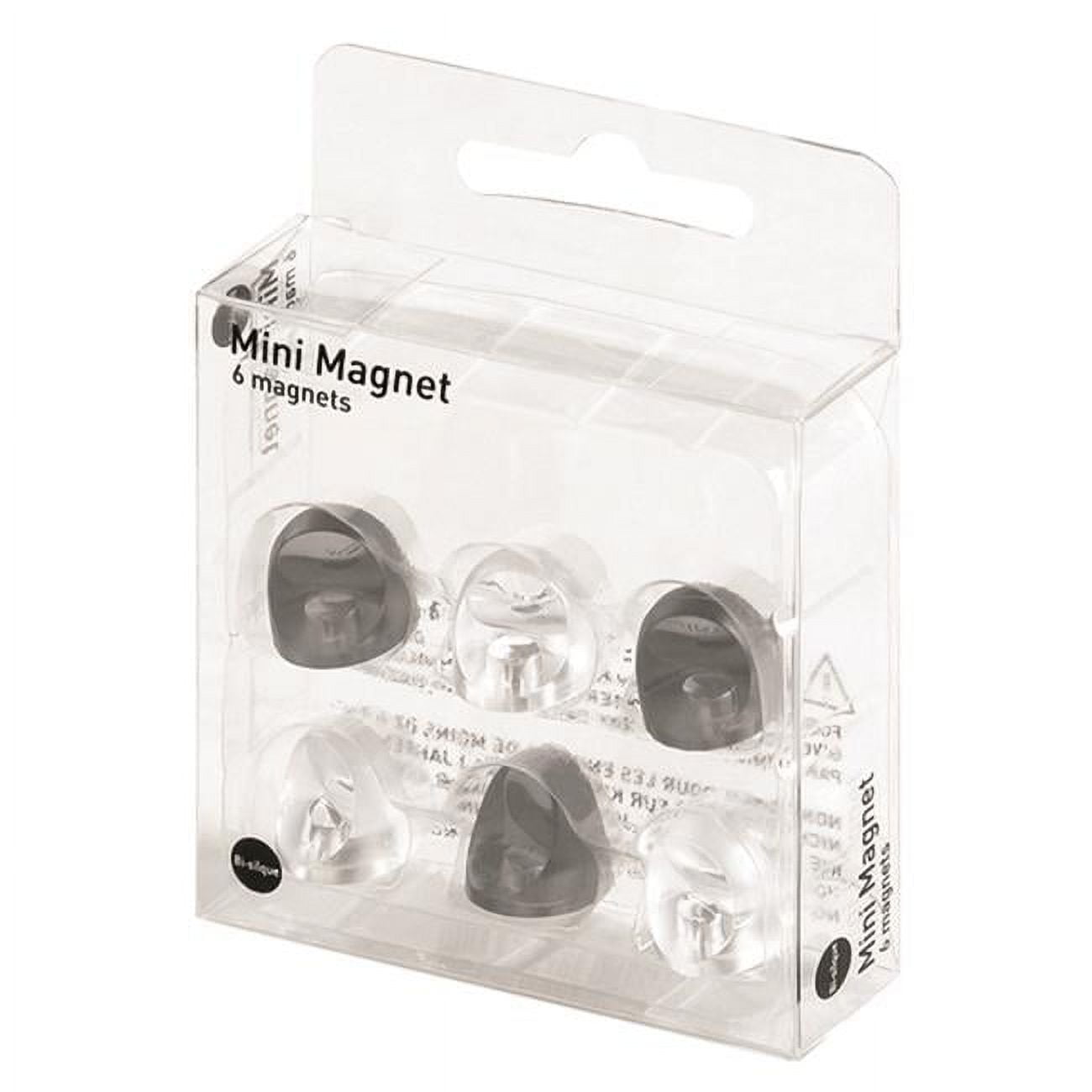Picture of Master Vision IM287025 0.75 in. Mini Magnets&#44; Black & White - Pack of 6