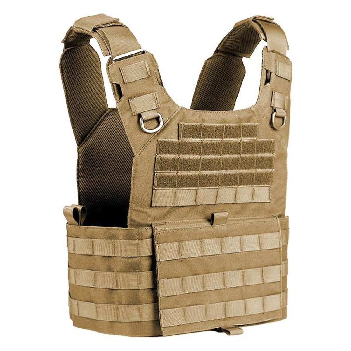 BAOT-DPCMG3-120-10x12 10 x 12 in. Dynamic Molle G3 Plate Carrier, Coyote