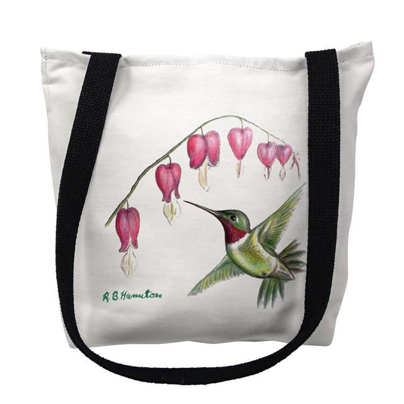 18 x 18 in. Hummingbird Tote Bag - Large
