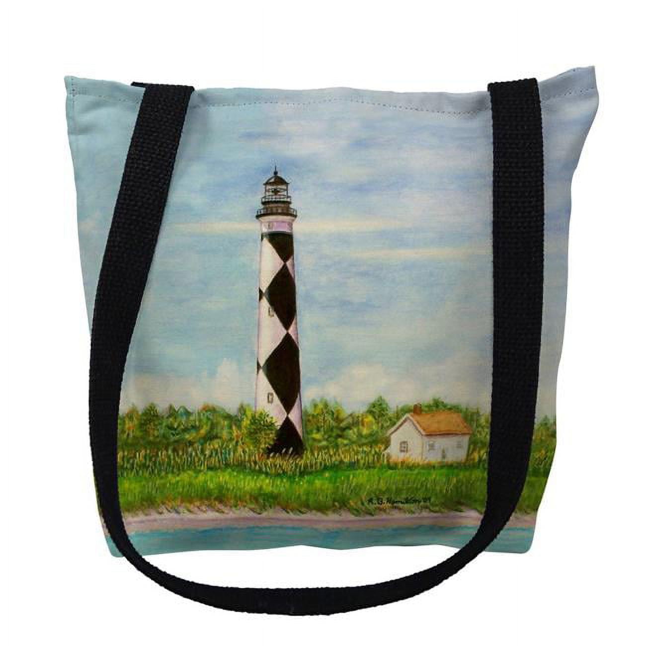 18 x 18 in. Cape Lookout, NC Tote Bag - Large
