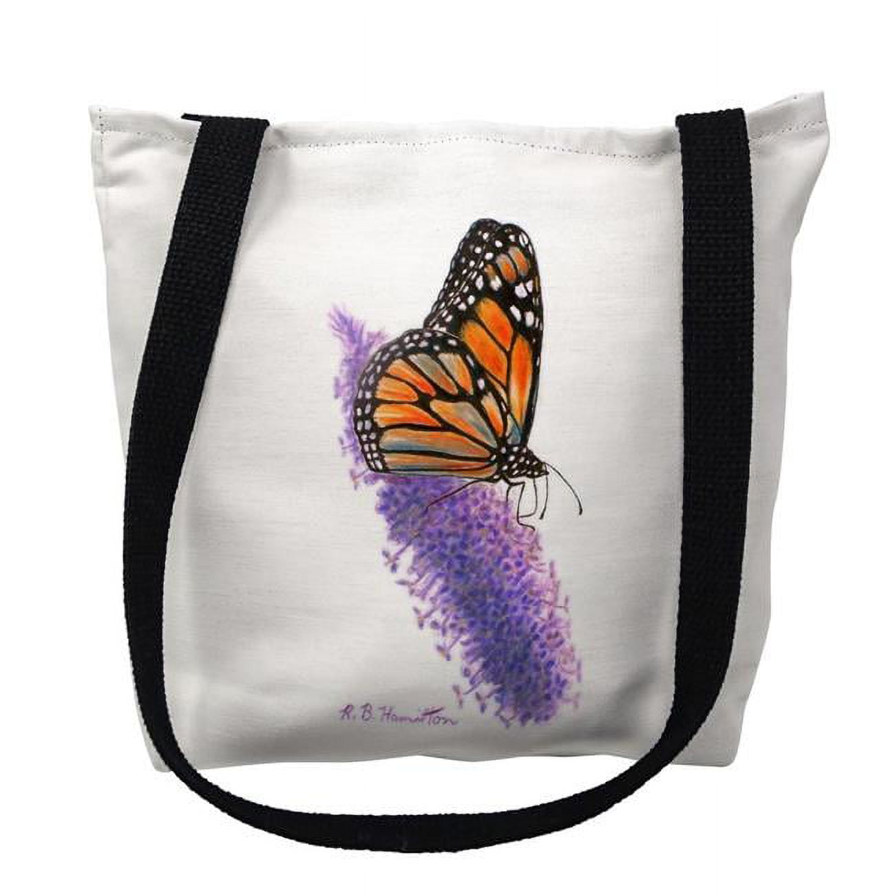18 x 18 in. Monarch Butterfly Tote Bag - Large