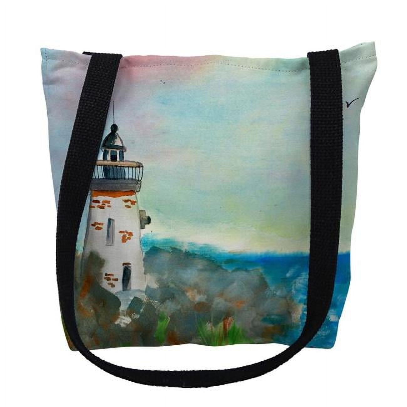 18 x 18 in. Betsys Light House Tote Bag - Large