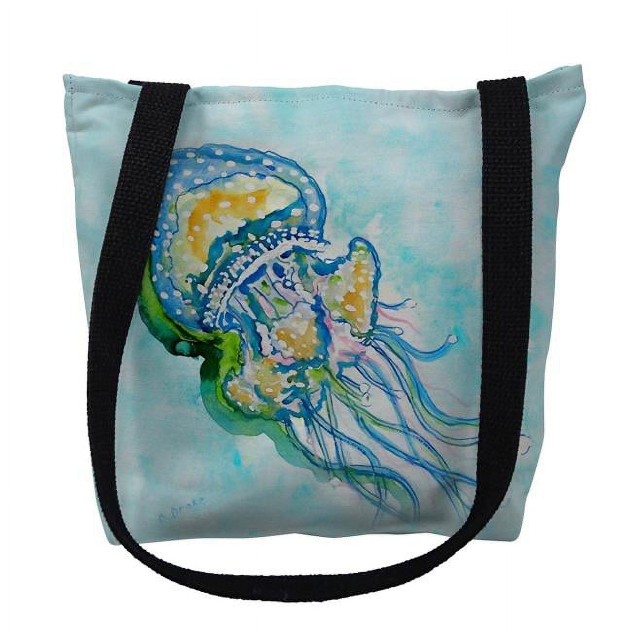 18 x 18 in. Jelly Fish Tote Bag - Large
