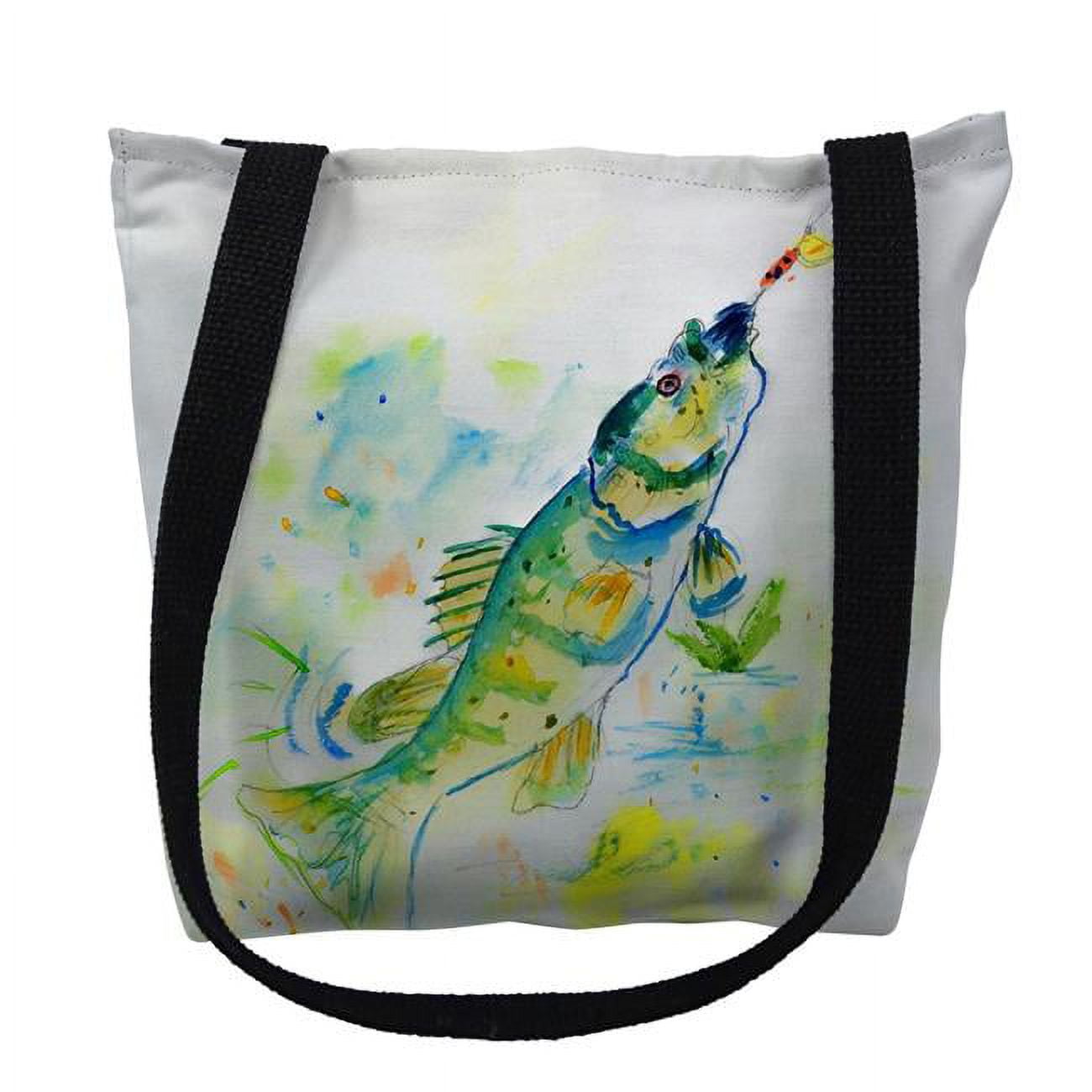 18 x 18 in. Yellow Perch Tote Bag - Large