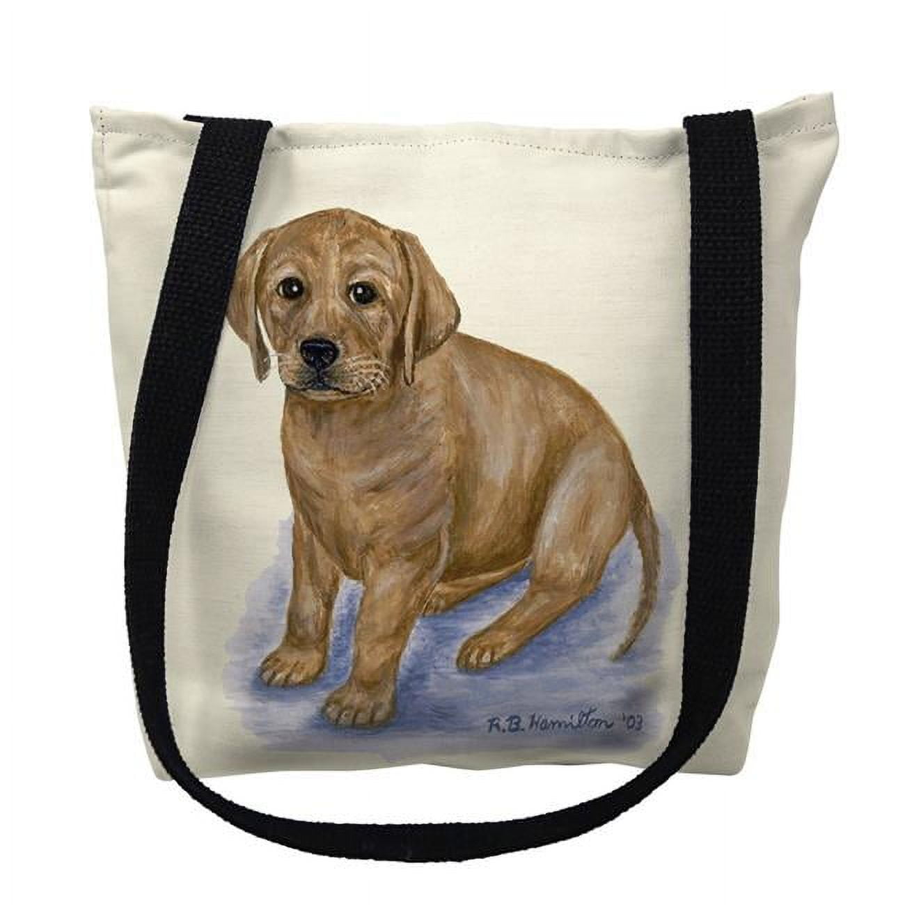 18 x 18 in. Yellow Lab Tote Bag - Large