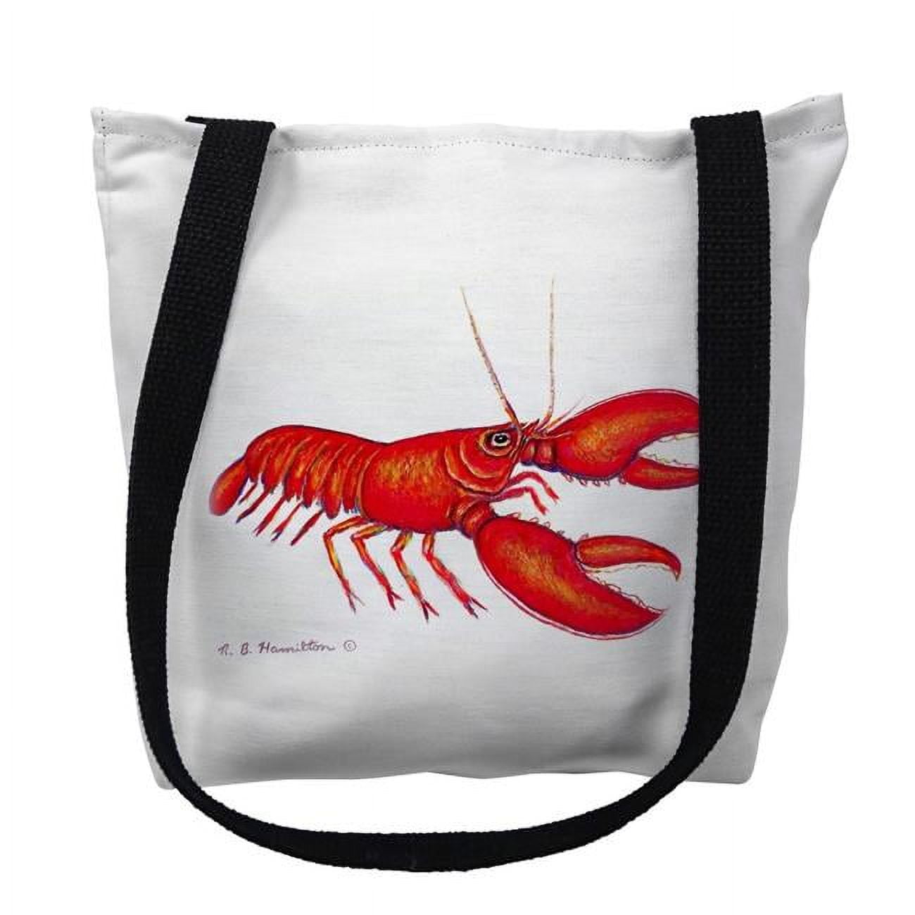 18 x 18 in. Red Lobster Tote Bag - Large