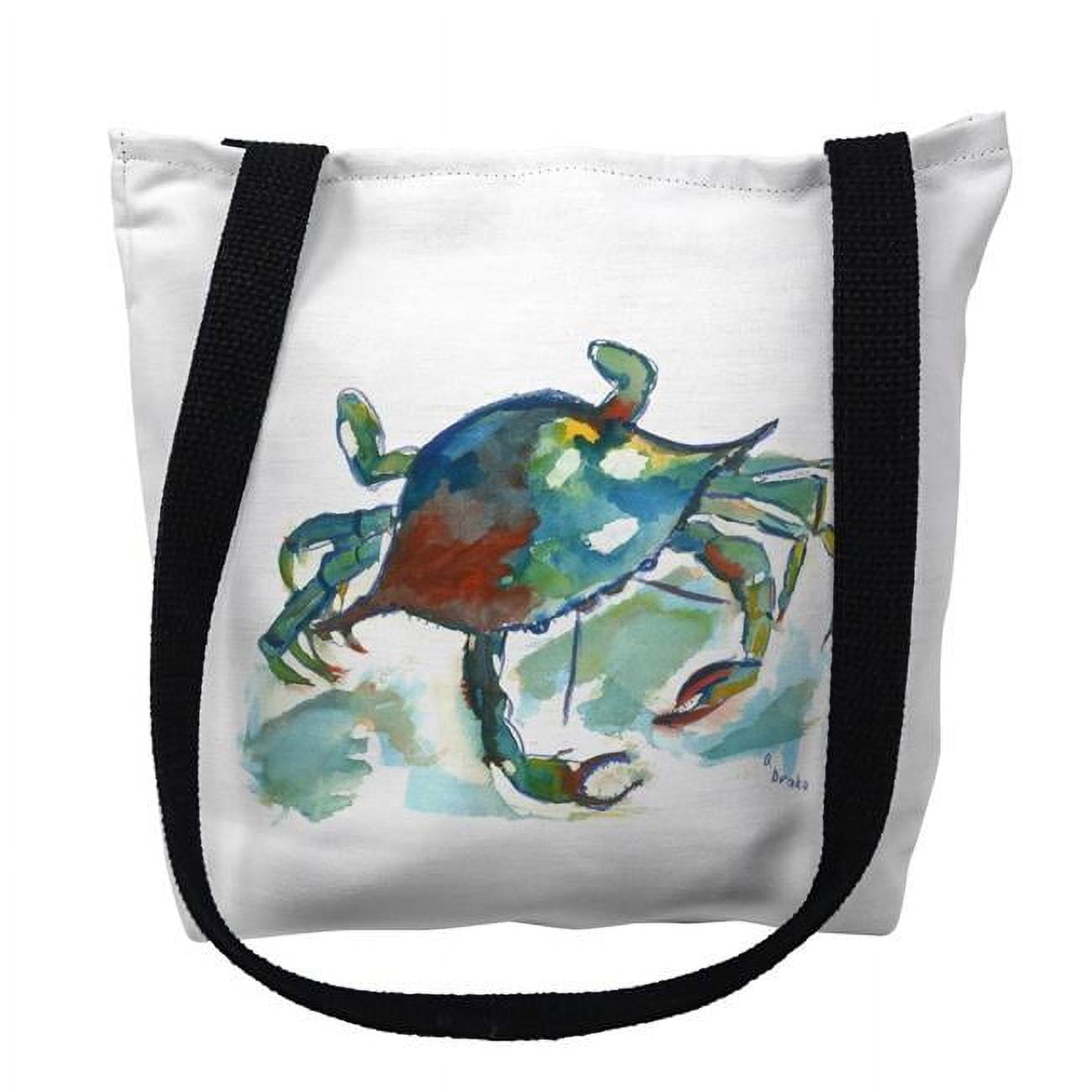 18 x 18 in. Betsys Crab Tote Bag - Large