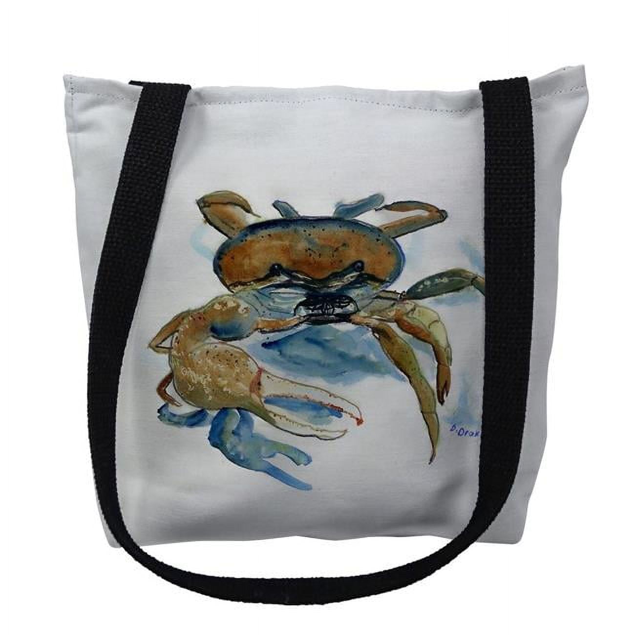 18 x 18 in. Fiddler Crab Tote Bag - Large