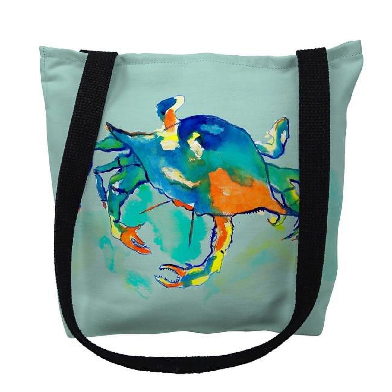 18 x 18 in. Orange Crab Tote Bag - Large