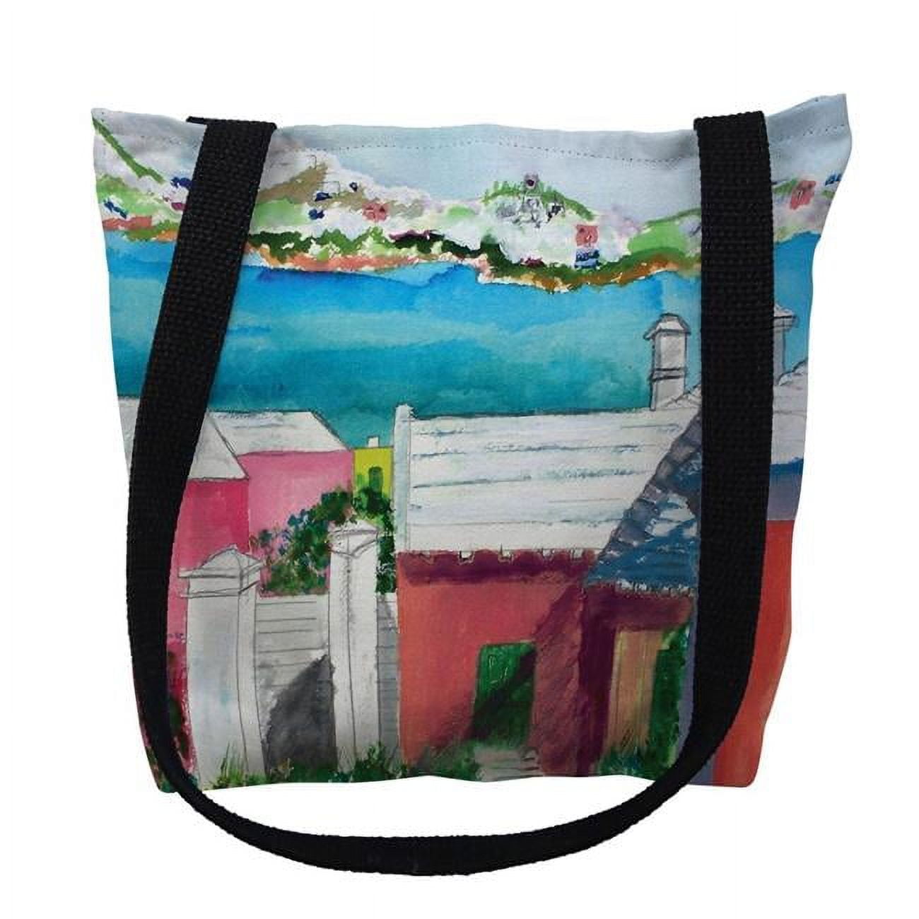 18 x 18 in. Rooftops Tote Bag - Large