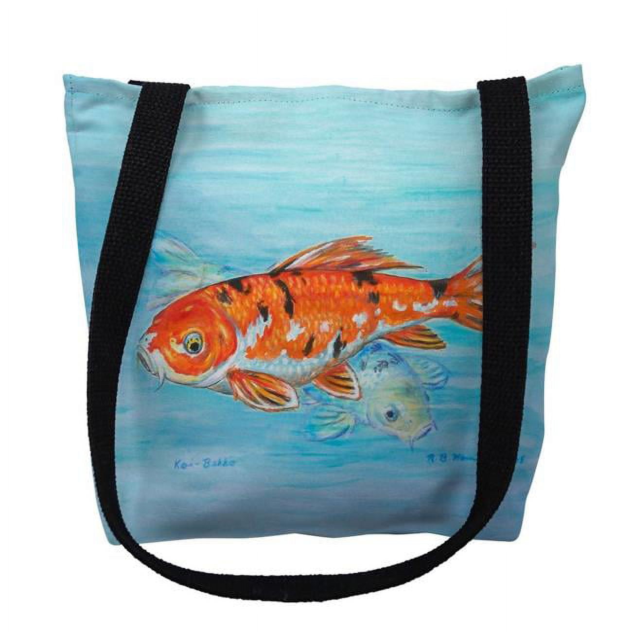 18 x 18 in. Koi Tote Bag - Large