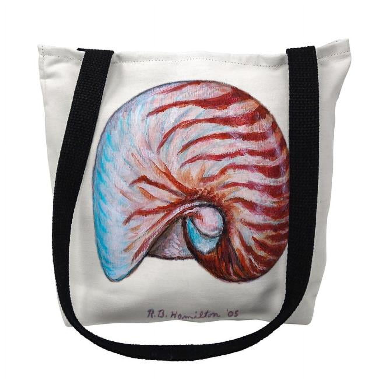 18 x 18 in. Nautilus Shell Tote Bag - Large