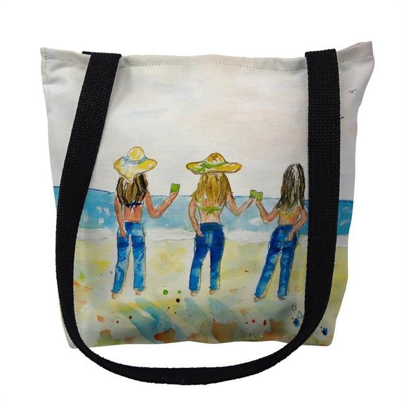 18 x 18 in. Bottoms Up Standing Tote Bag - Large
