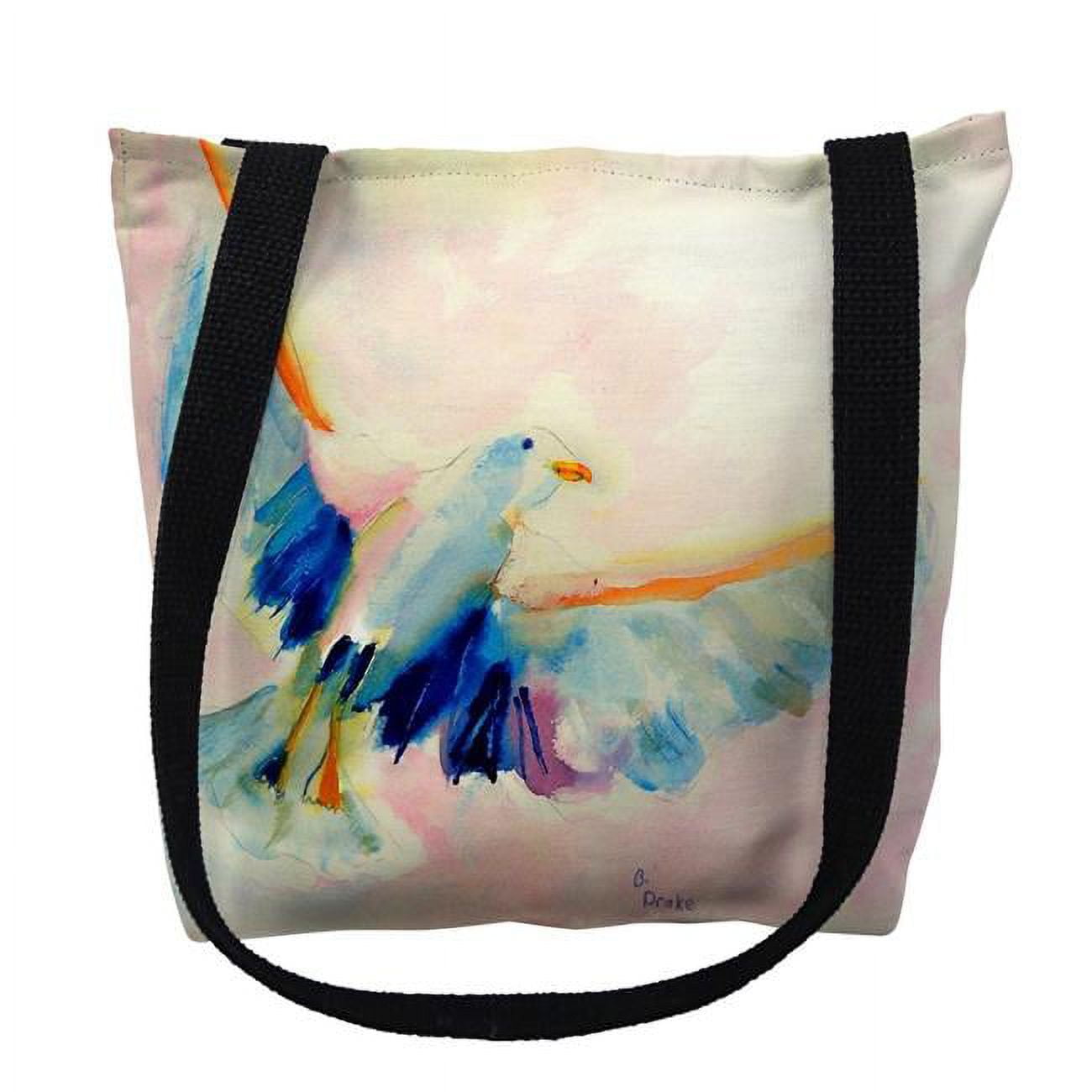 18 x 18 in. Flying Gull Tote Bag - Large