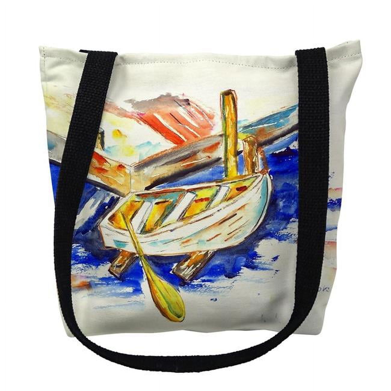 18 x 18 in. Betsys Row Boat Tote Bag - Large
