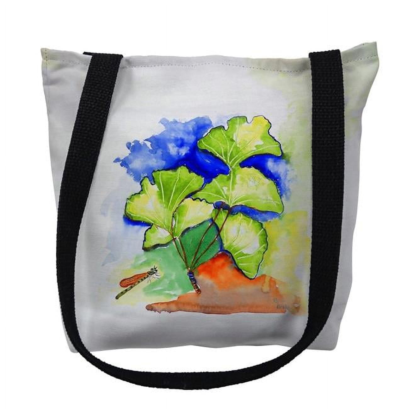 18 x 18 in. Ginko Leaves Tote Bag - Large