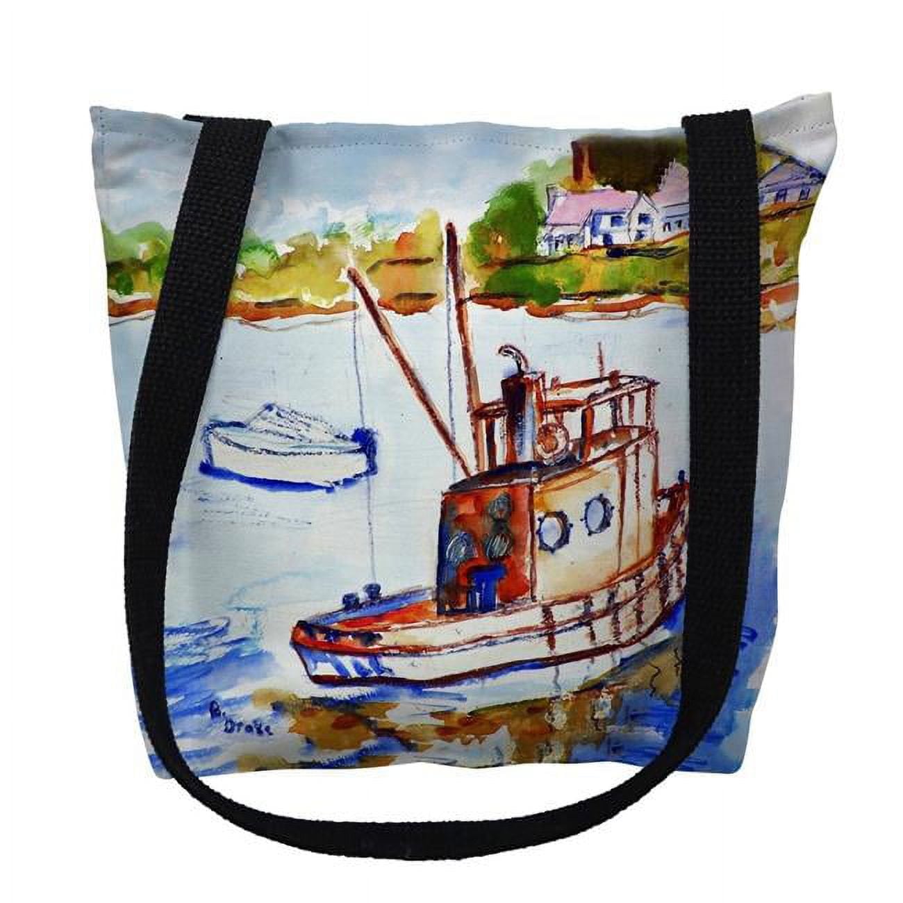 18 x 18 in. Tug Boat Tote Bag - Large